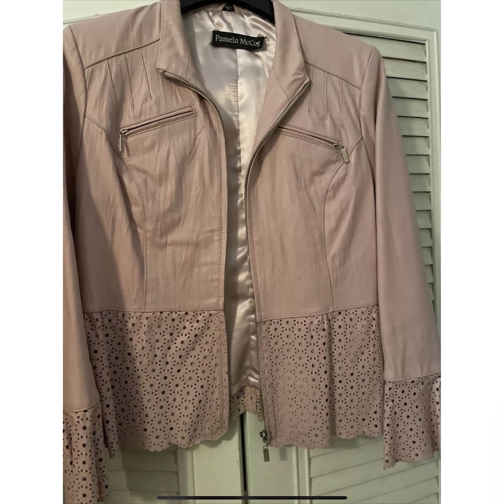 Pamela Mcoy Leather Jacket